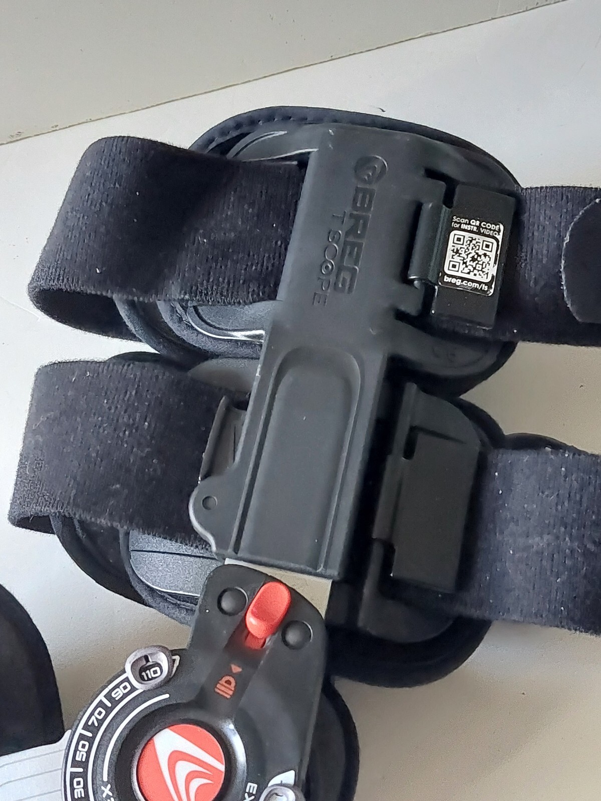 BREG Flex T-Scope Premier Post-Op Hinged Adjustable Knee Brace Right/Left Leg