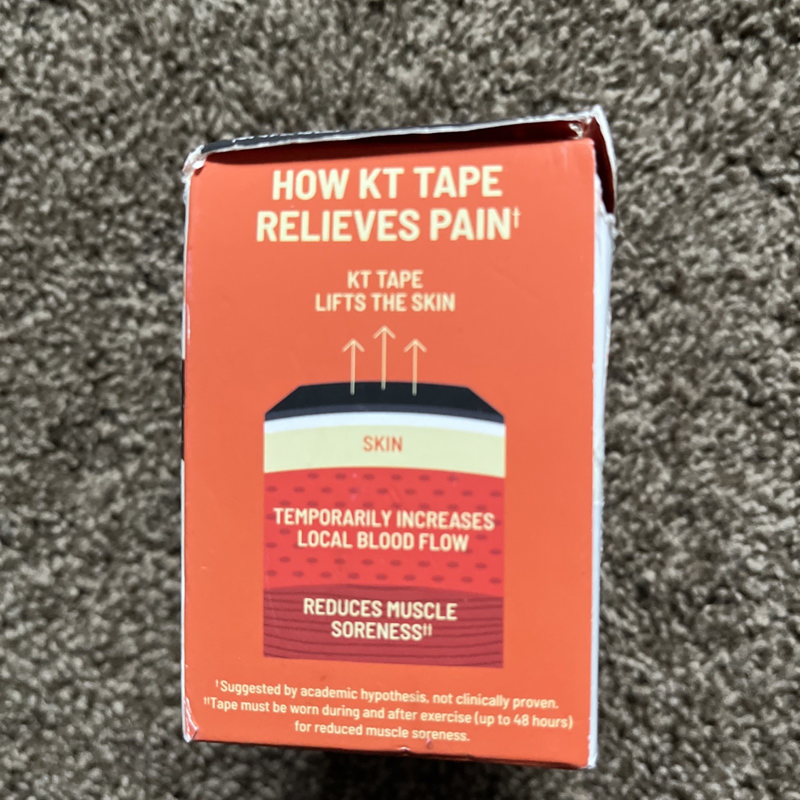 KT TAPE PRO Kinesiology Therapeutic Tape -Jet Black 20 Pro Strips 2 in × 10 in