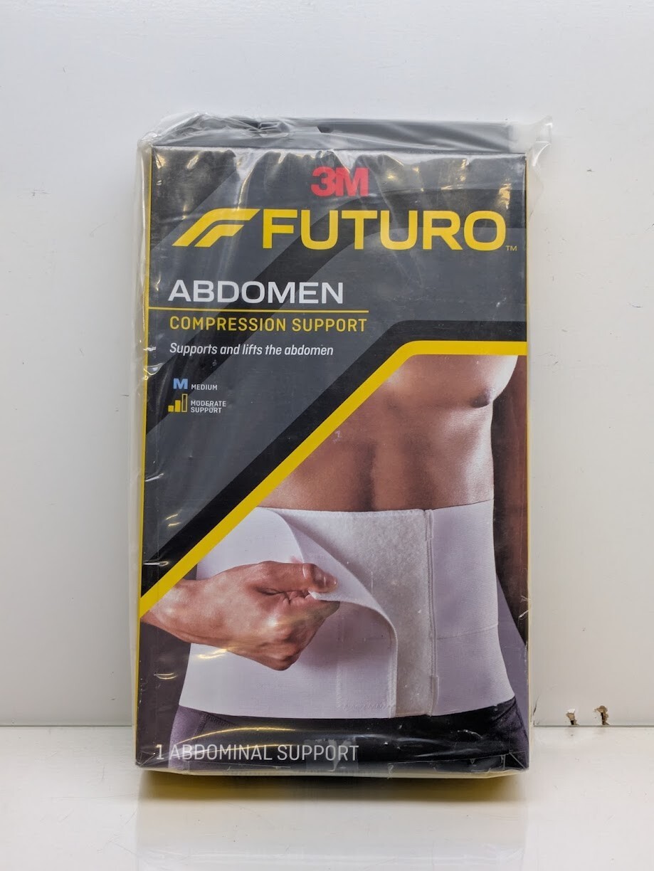 2x Futuro Abdominal Support Medium Post Surgery Muscle Pain Relief Adjustable