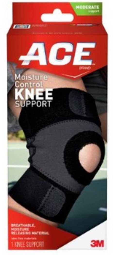 ACE Moisture Control Knee Support Small 1 Each .