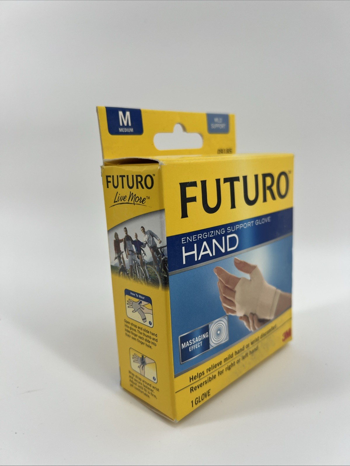 NEW SM Futuro Hand Energizing Support Glove Medium NIB