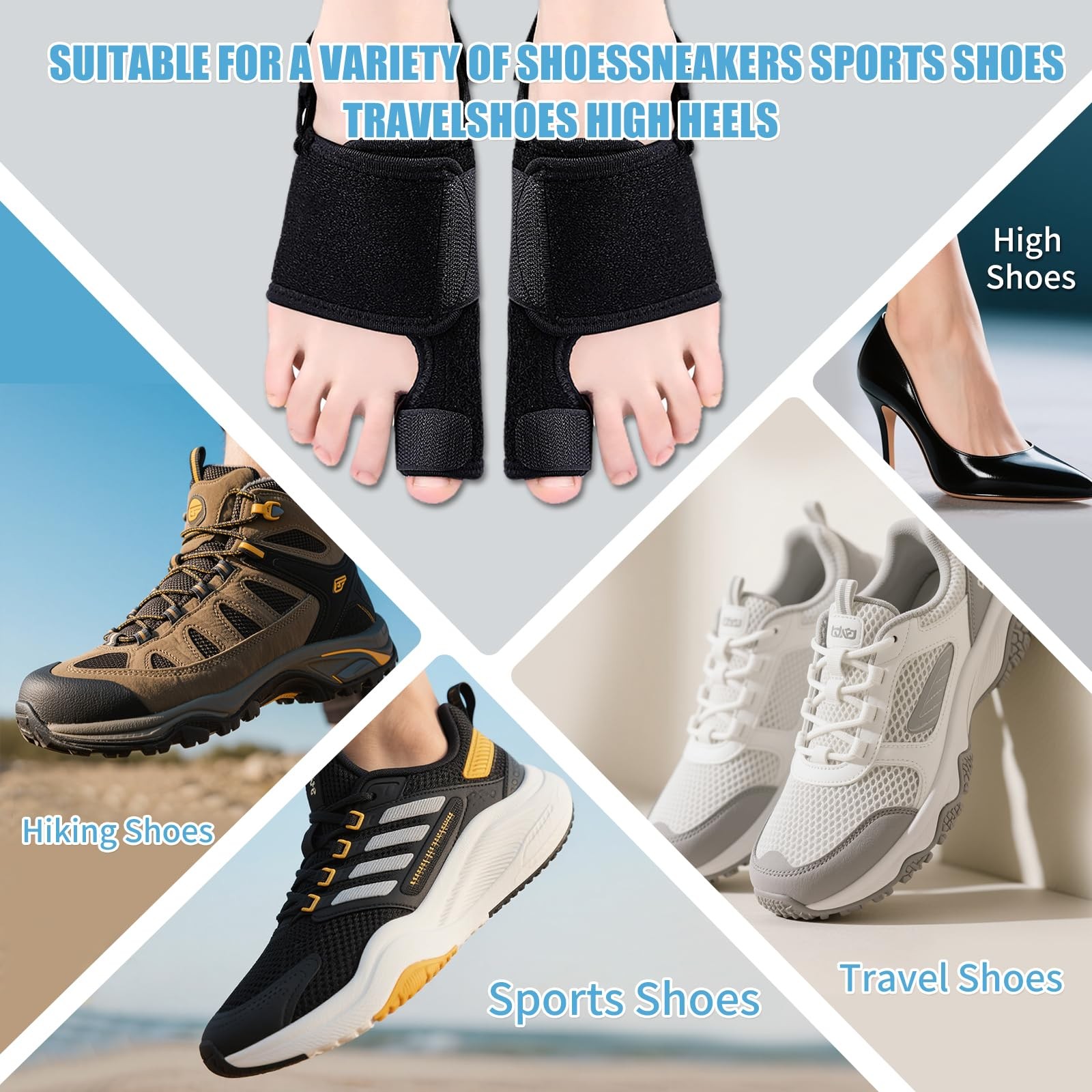 Recovist Bunion Brace for Women & Men – Corrector & Big Toe…