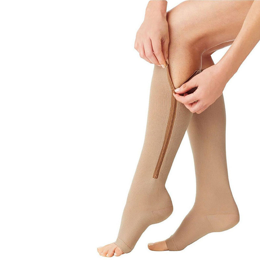 Men Women Compression Socks Foot Leg Calf Support Graduated Stockings 20-30mmHg