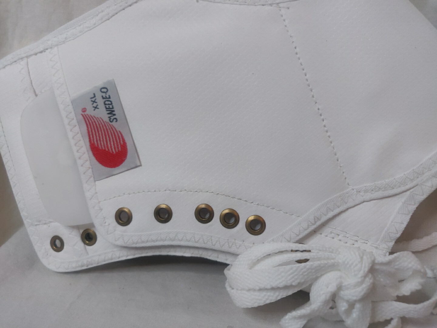 SWEDE-O Ankle Lok Brace Size XXL (US Sz 15+) White Lace/Strap