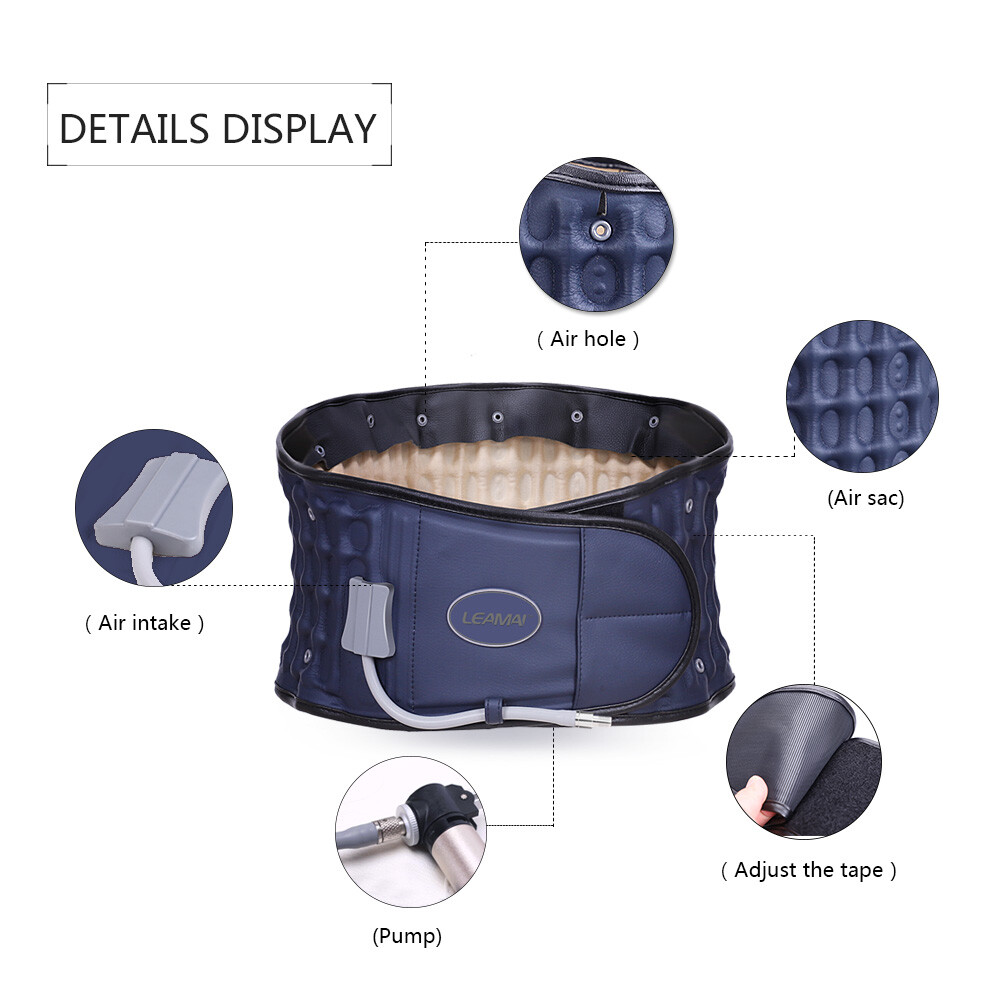 LEAMAI-Decompression Back Belt, Bold Air Column Stronger Support for Your Back,