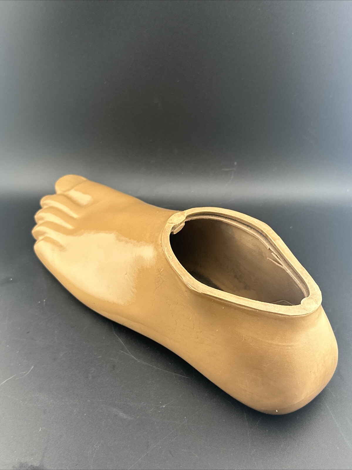 Blatchford Endolite Prosthetic Footshell Foot Shell Size 28. Brown Color. Left