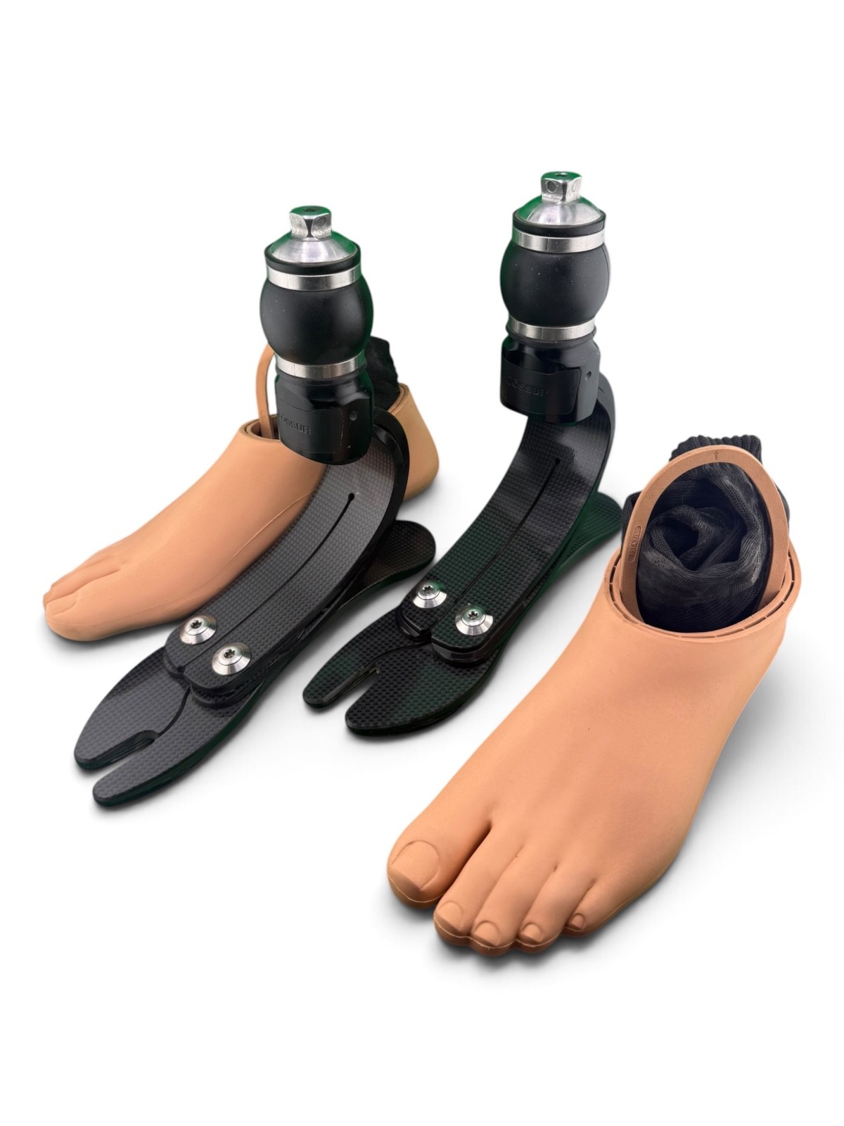 Ossur Pro flex Xc Torsion Prosthetic Feet, pair (2 feet), size 26, Category 8.