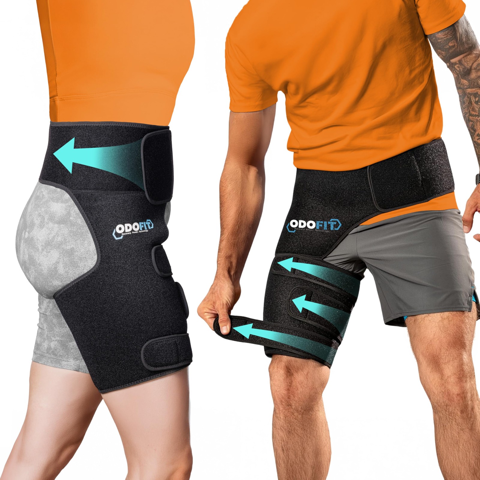 5 in 1 Hip Brace for Women Men Sciatica Pain Relief Devices – Adjustable Groi…