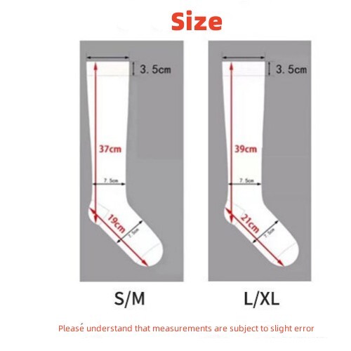 5Pairs Compression Socks Stocking Knee High Graduated Support Women Men S/M-L/XL