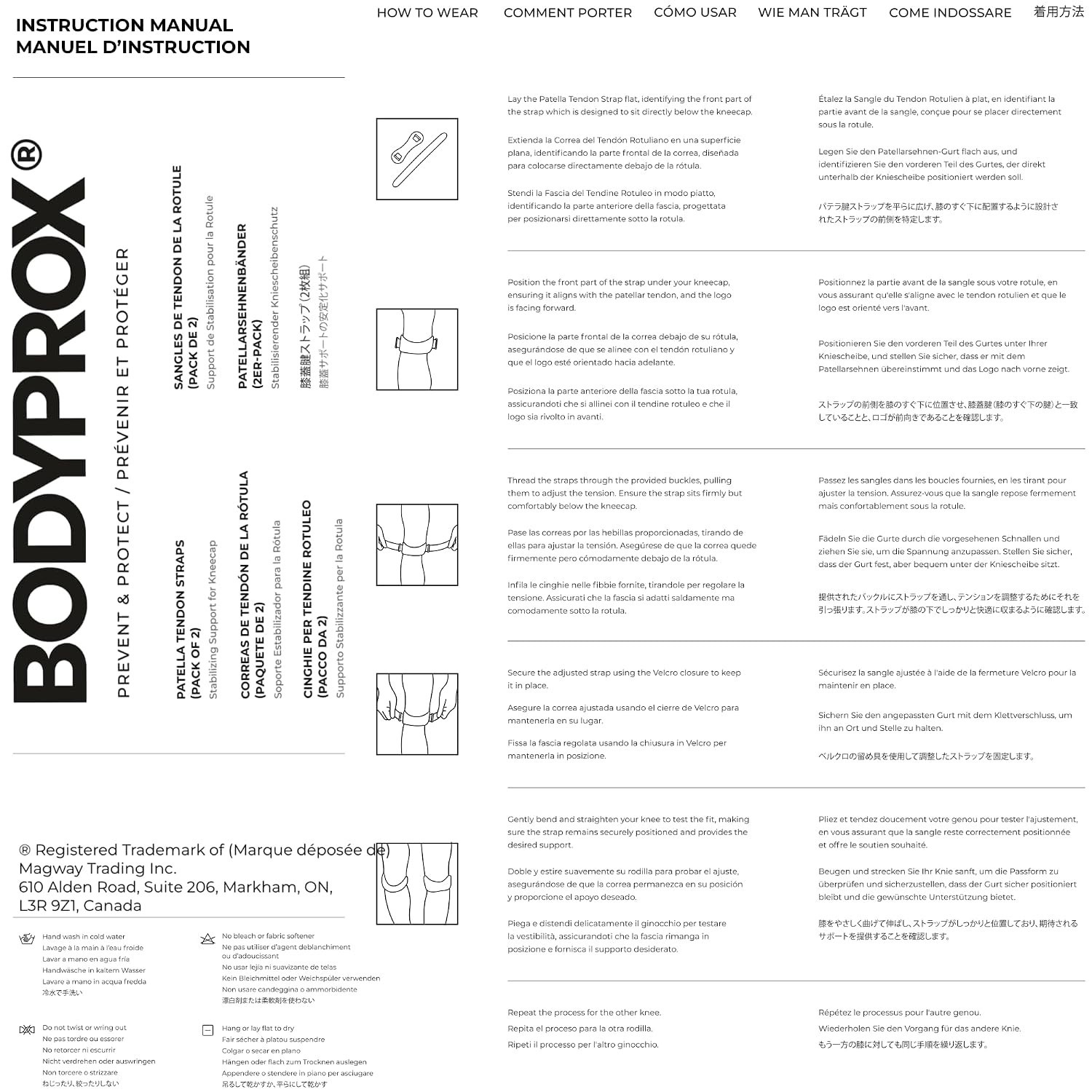 Adjustable Patella Tendon Knee Strap 2 Pack – Pain Relief Brace for Sports