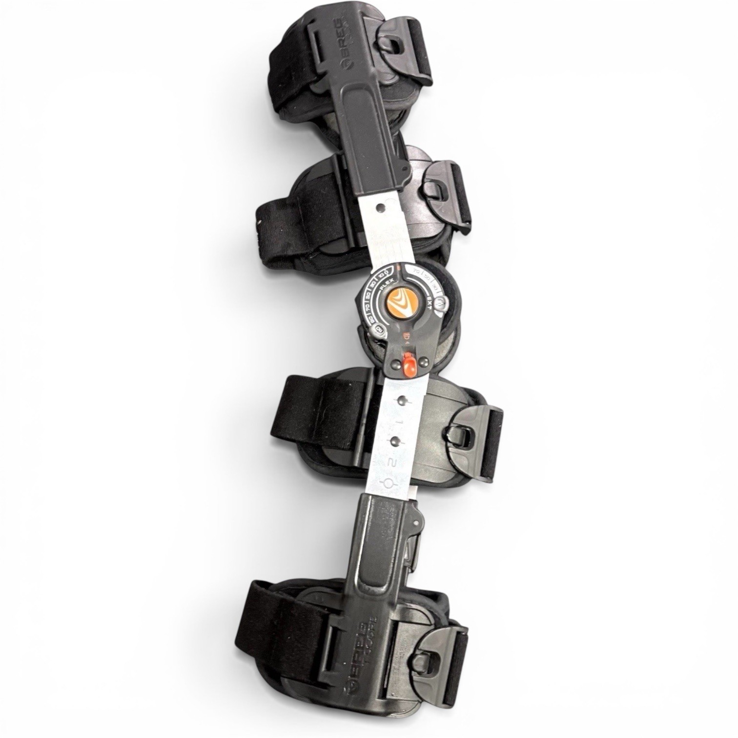 Breg T Scope Post Op Knee Brace Adjustable ROM Hinged Black