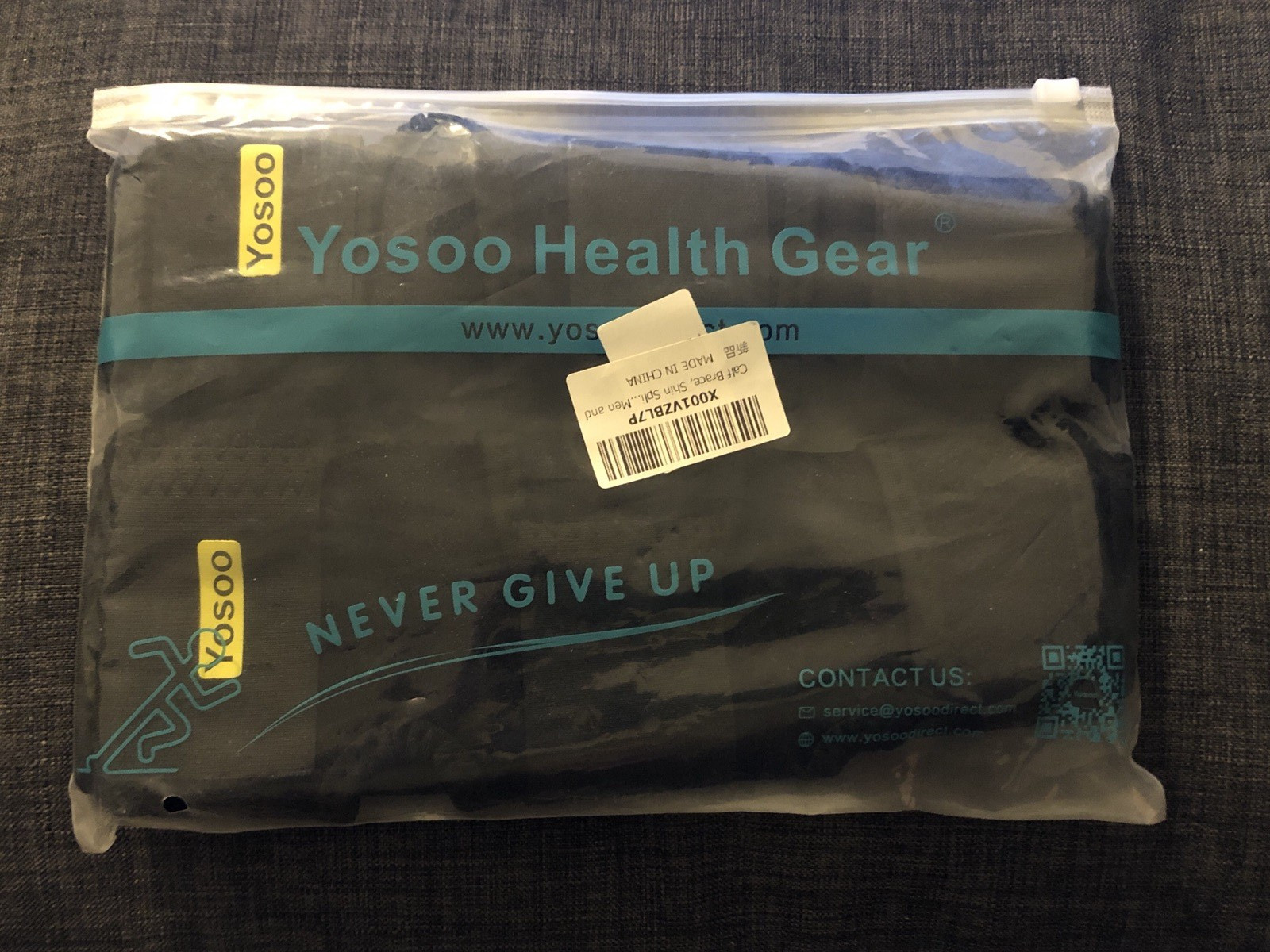 Yosoo Health Gear Calf Brace Shin Splint Leg Compression Men & Women 1 Pair