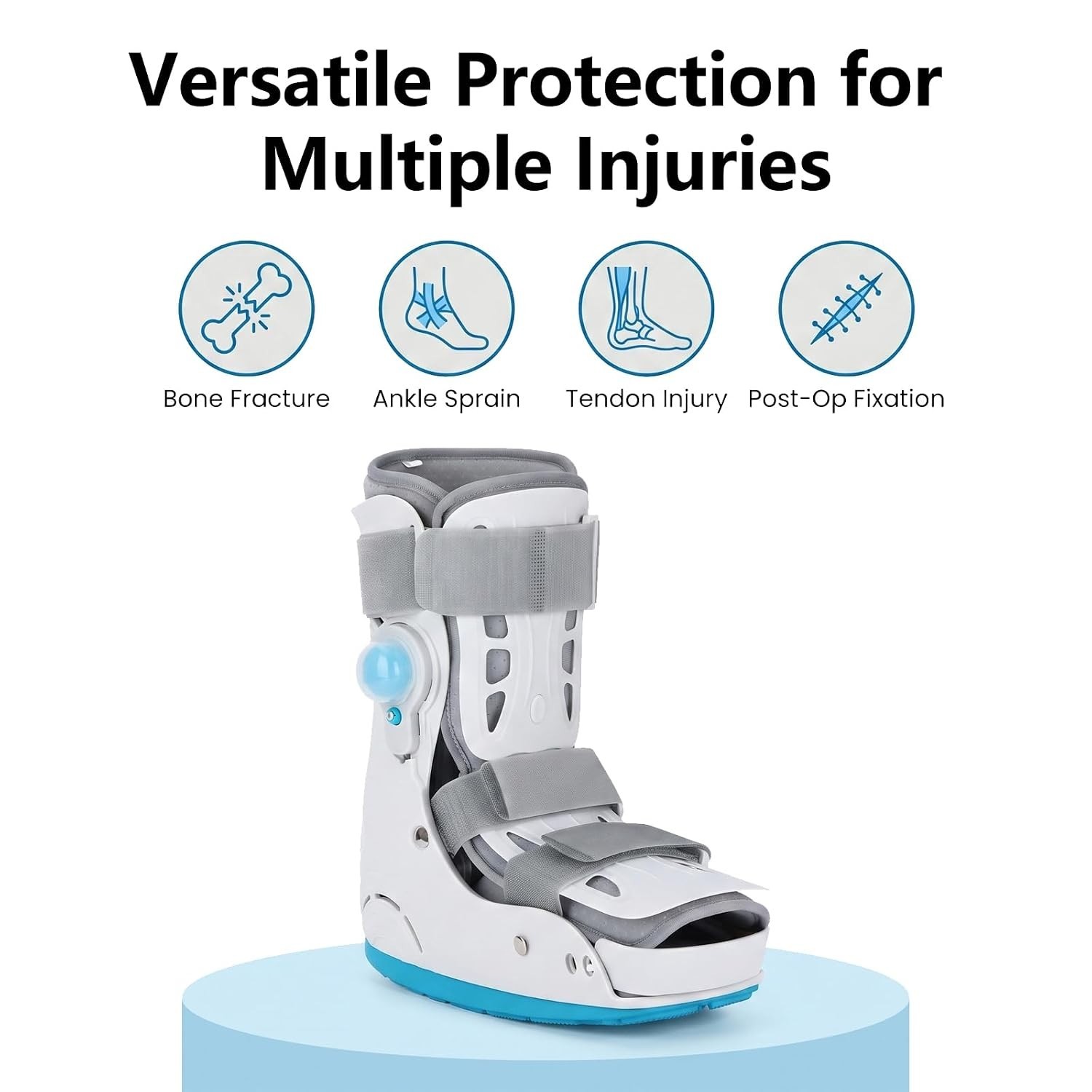 Walker Fracture Boot Air Cam Walker Boot Inflatable Walking-Large