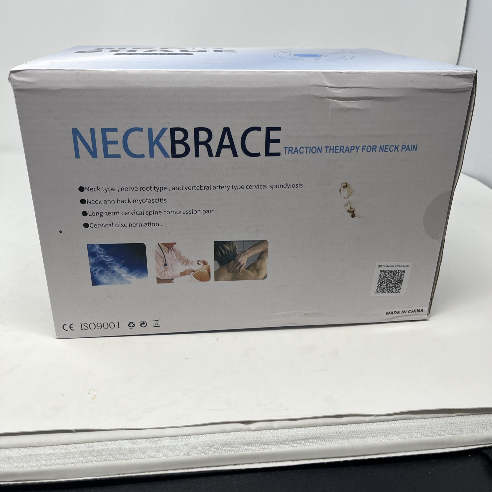 Neck Brace Twinklepoch Cervical Traction Device Brace Adjustable HandPump JQAH-8