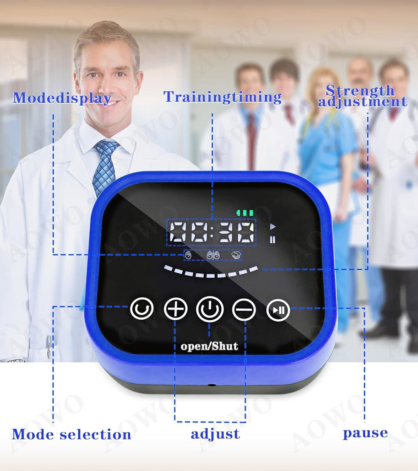 (Left+Right) Rehabilitation Robot Gloves for Stroke Rehab Hemiplegia Recovery