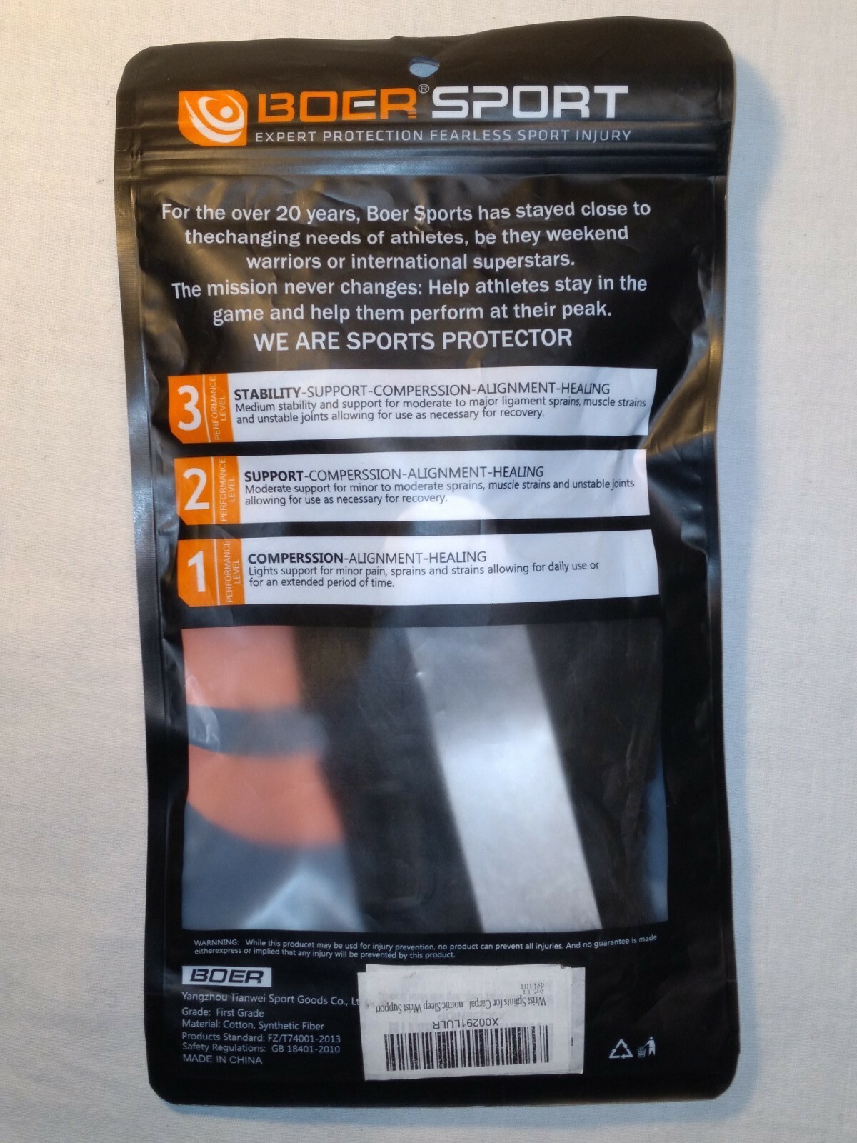 Compression Brace for Right or Left Shoulder
