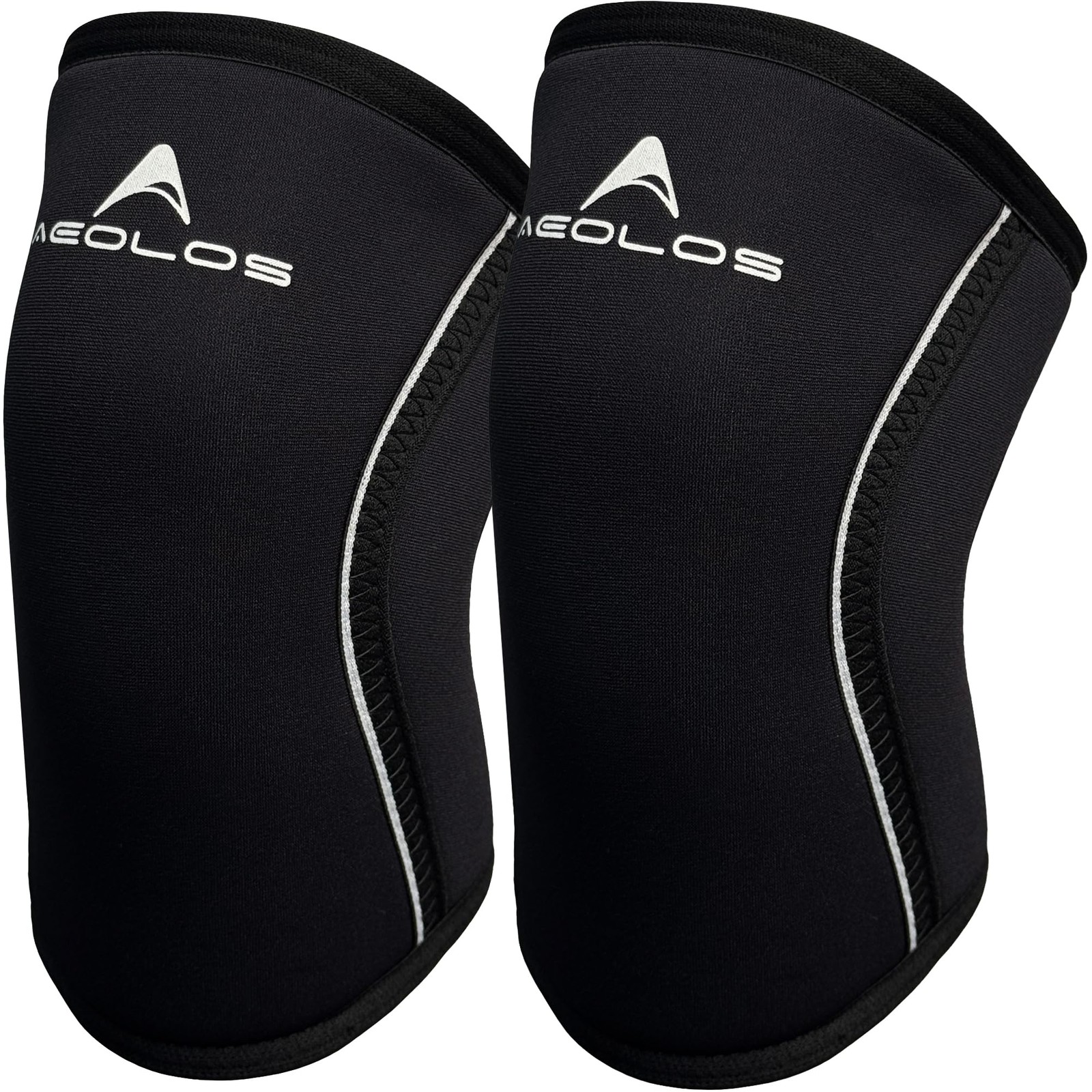 Knee Sleeves 7mm Compression for Heavy Lifting, Squats – Support & Recovery