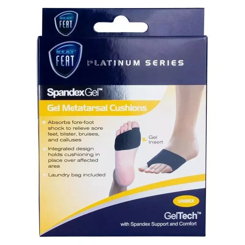 Neat Feat Spandex Metatarsal Pad Sleeve Large