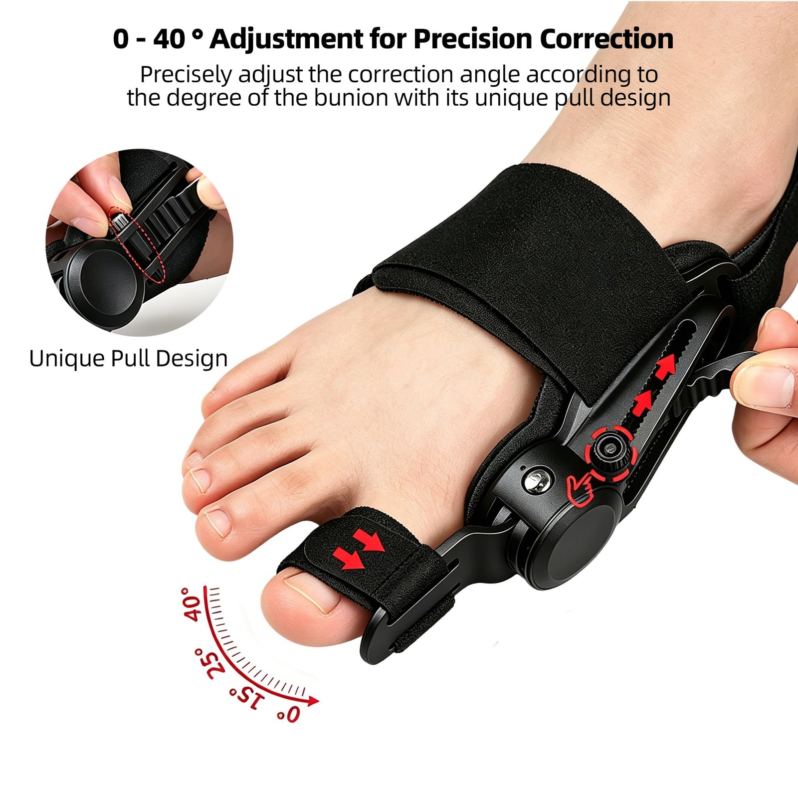 Aookellb Bunion Corrector for Women & Men, Adjustable Orthopedic Bunions…