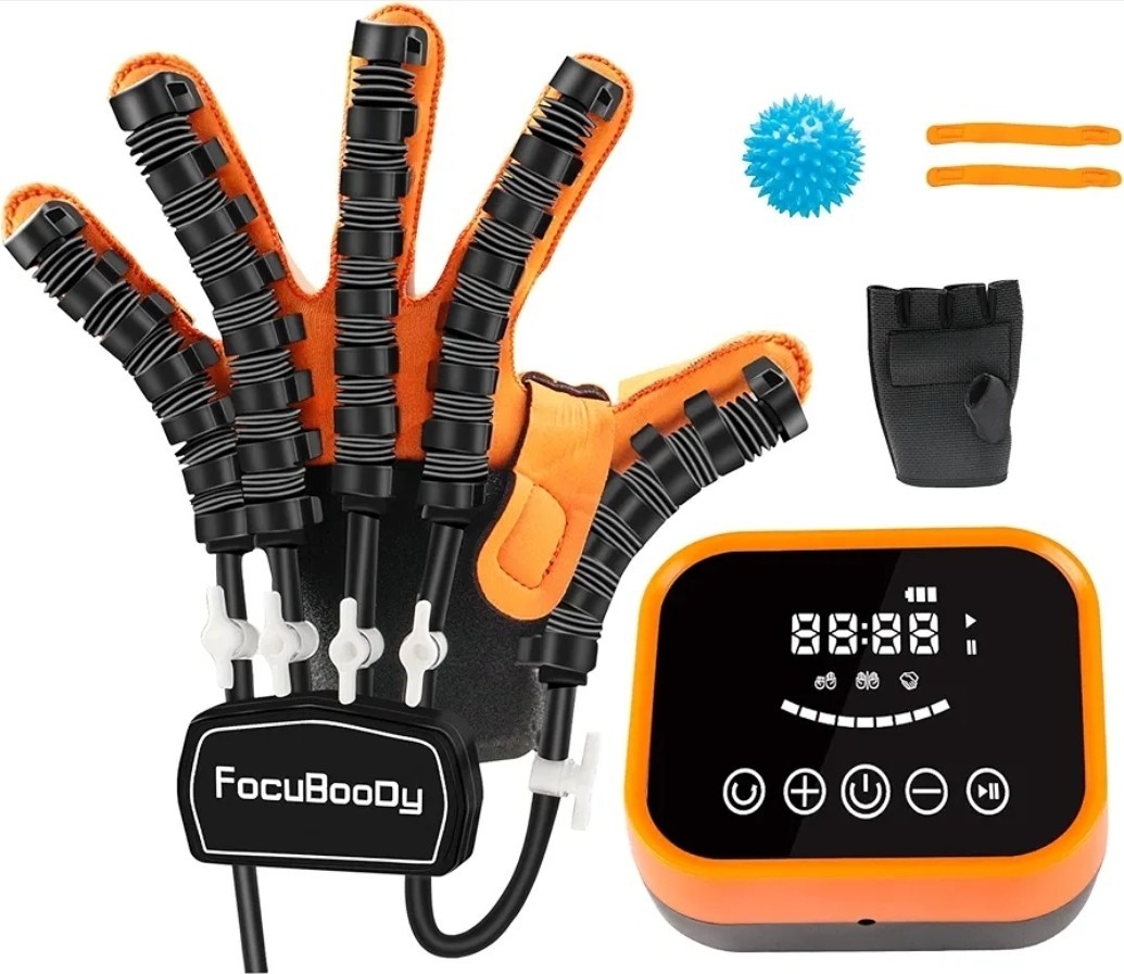 Rehabilitation Robot Glove Stroke Hemiplegia Hand Recovery Equipment Left Hand M