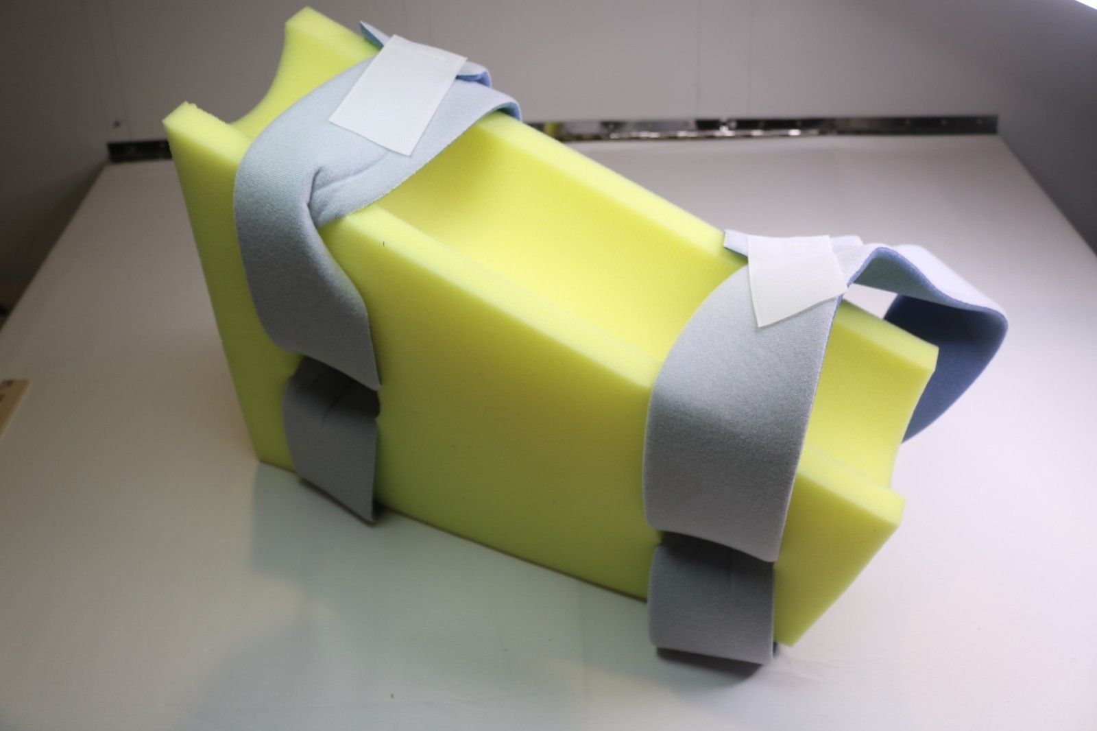 Hip Abduction Foam Pillow – For Hip Surgery & Hip Fractures – 18″ – Yellow