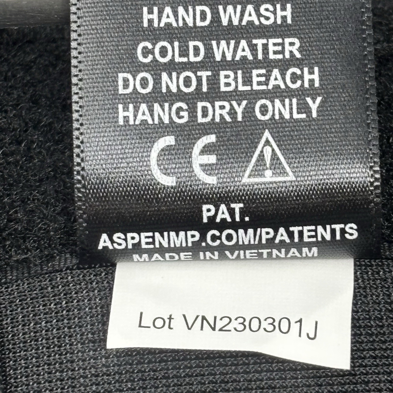 Aspen Summit 631 Lumber Support Back Brace Adjustable Size Black Self Care USA