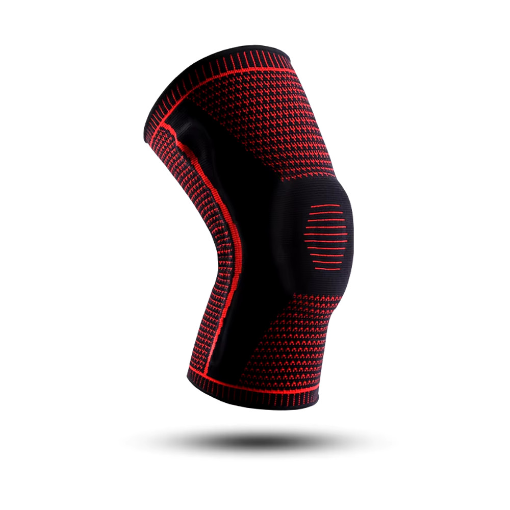 1 PC Knee Pads Strap Patella Medial Support Meniscus Silicone Compression Protec