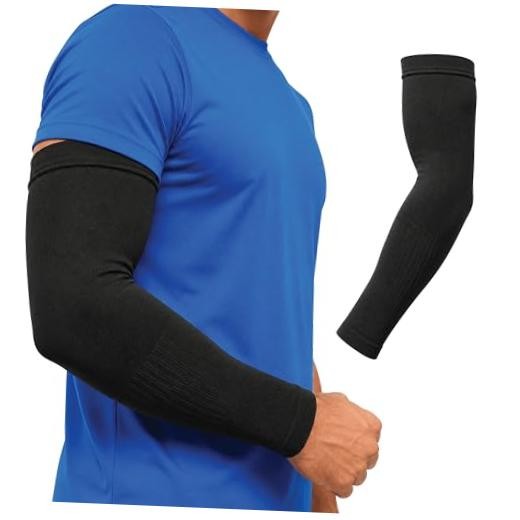 Full Arm Compression Sleeve, 10-20 mmHg, Men & Women | Graduated Support,