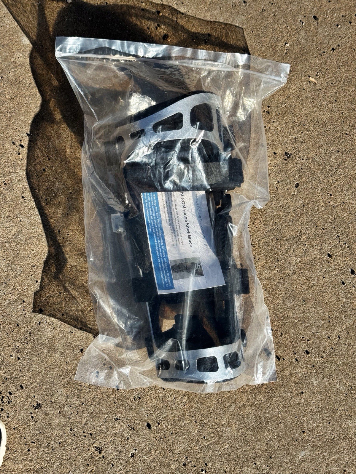 ISO Preferred OA Dual Upright ROM Hinge Knee Brace Post-Op Ligament M/LT