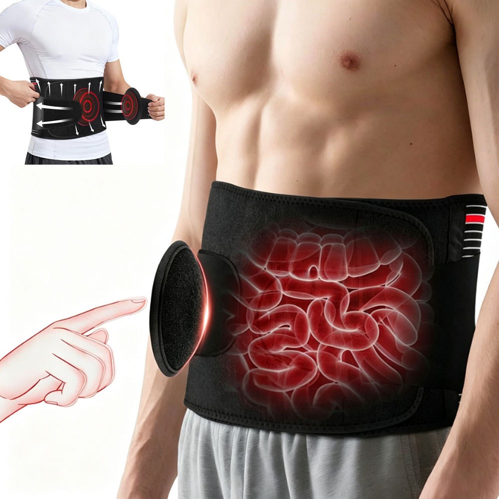 Umbilical Navel Hernia Belt for Men & Women Abdominal Support Binder Waist Brace