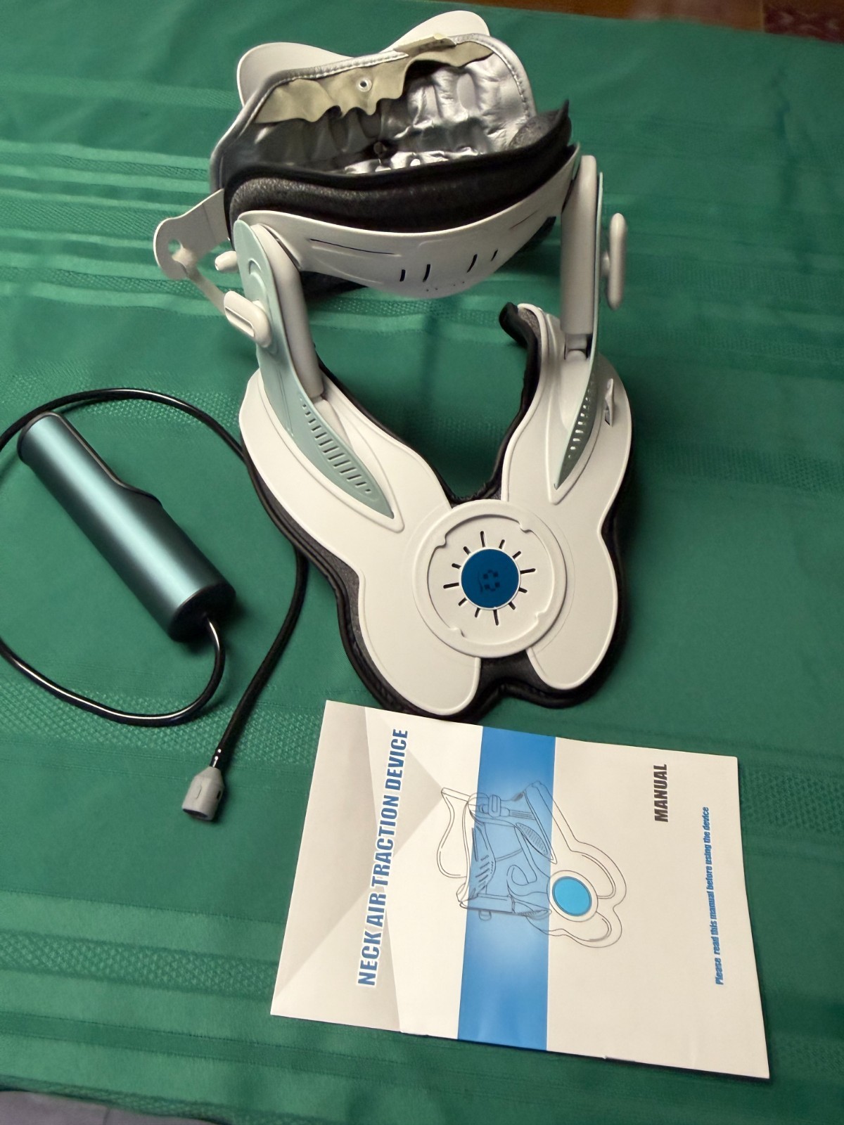 Cervical Neck Air Traction Device with Electric Air Pump slightly used