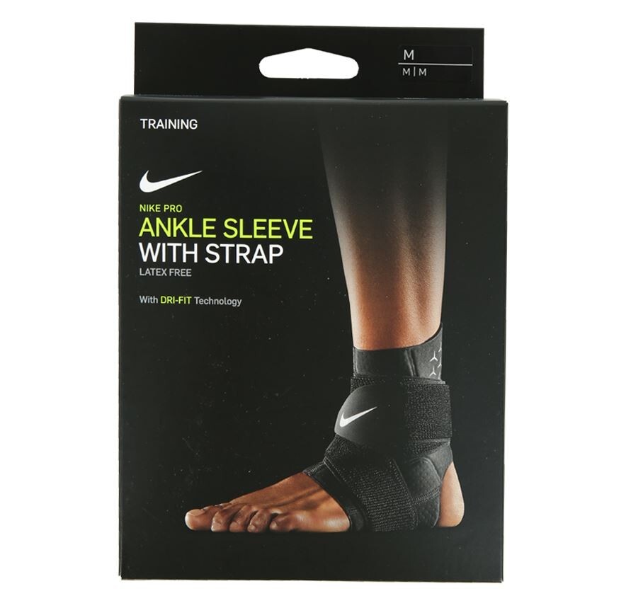 Nike Pro Ankle Sleeve (7067) Strap brace Support protector Running Gym Sports