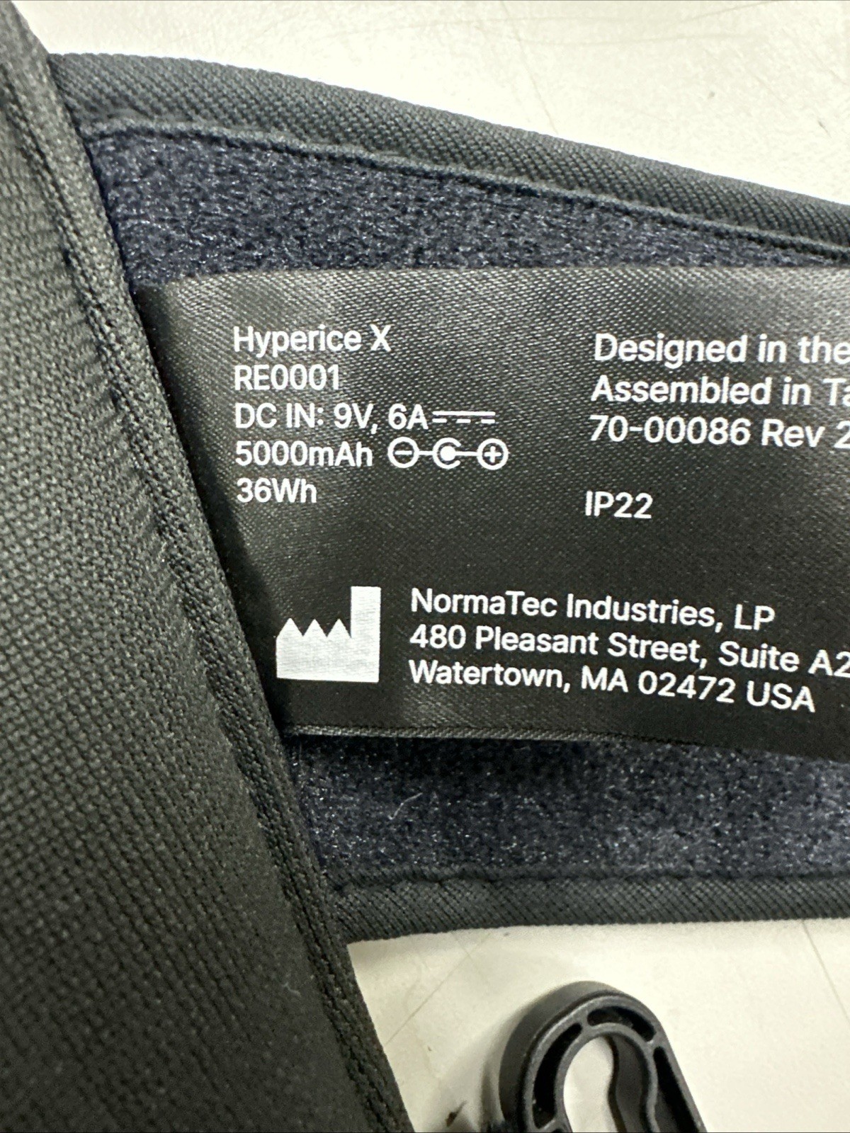 Hyperice X Knee Cold & Heat Contrast Recovery Therapy Device *For parts*