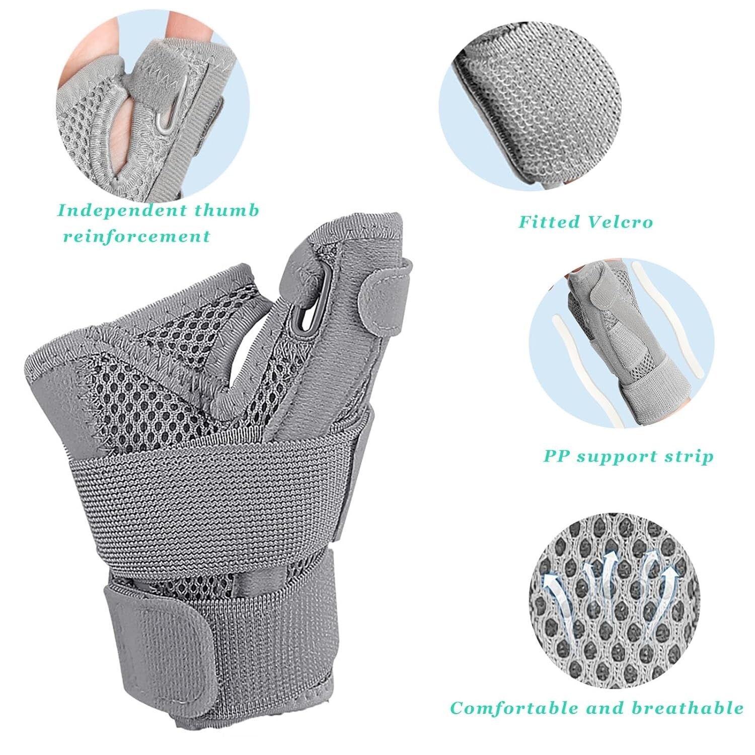 Arthritis Thumb Splint Support Brace for Carpal Tunnel Trigger Thumb Immobilizer
