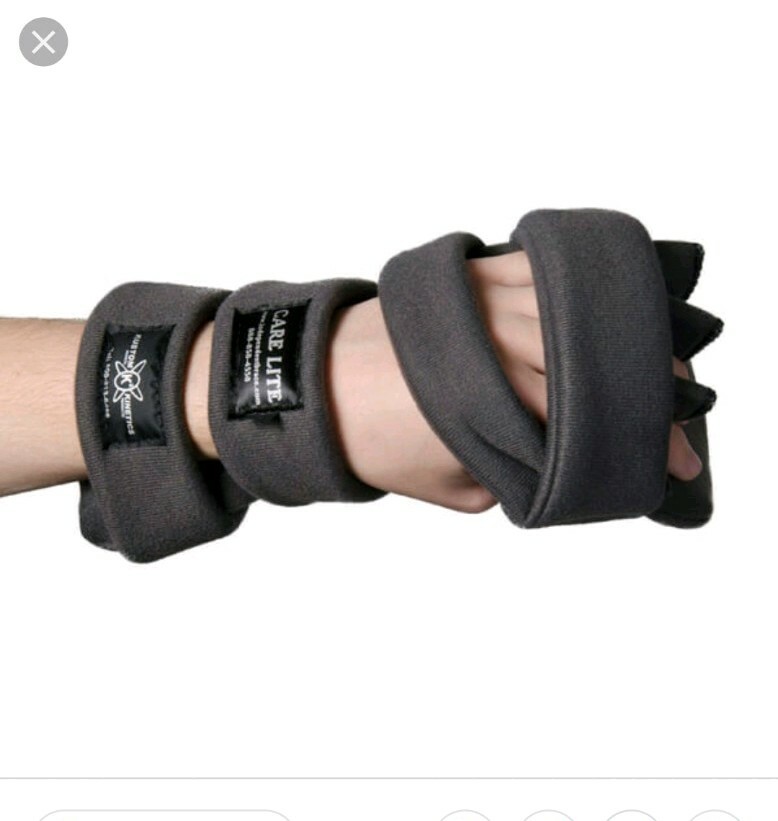 Kustom kinetics care lite resting Recovery Wrist Sleeve brace forearm splint sm/
