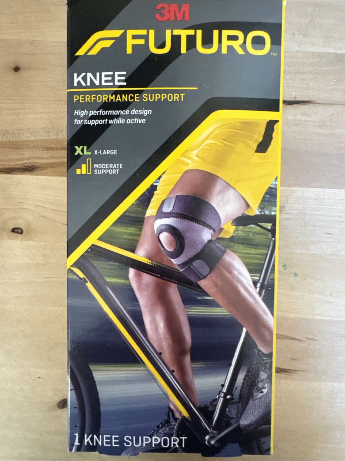 XL Futuro Sport Moisture Control Knee Support Moderate Support Hiking Biking