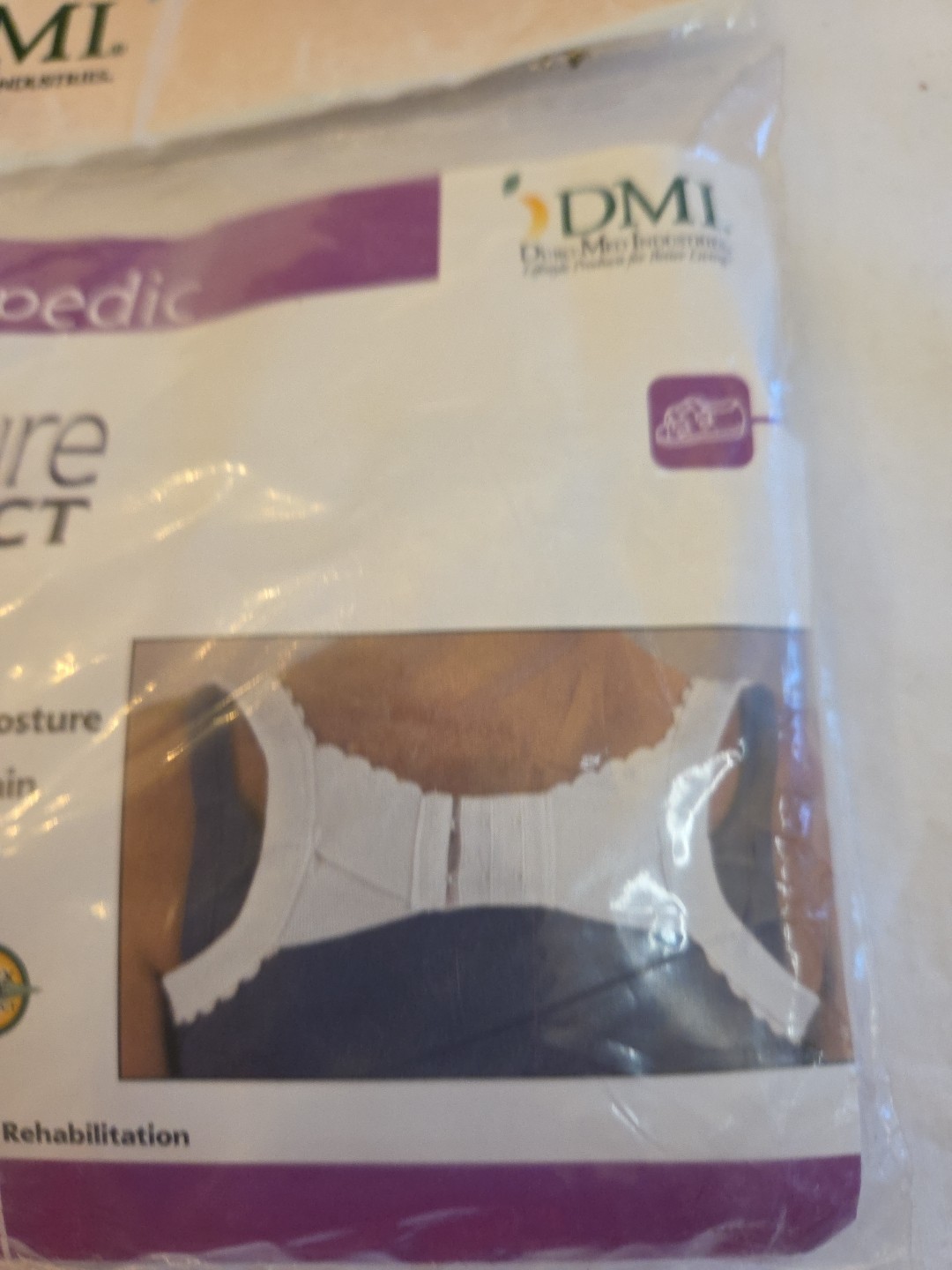 DMI Duro Med Industries Posture Perfect New! SEALED Package One Size Fits Most