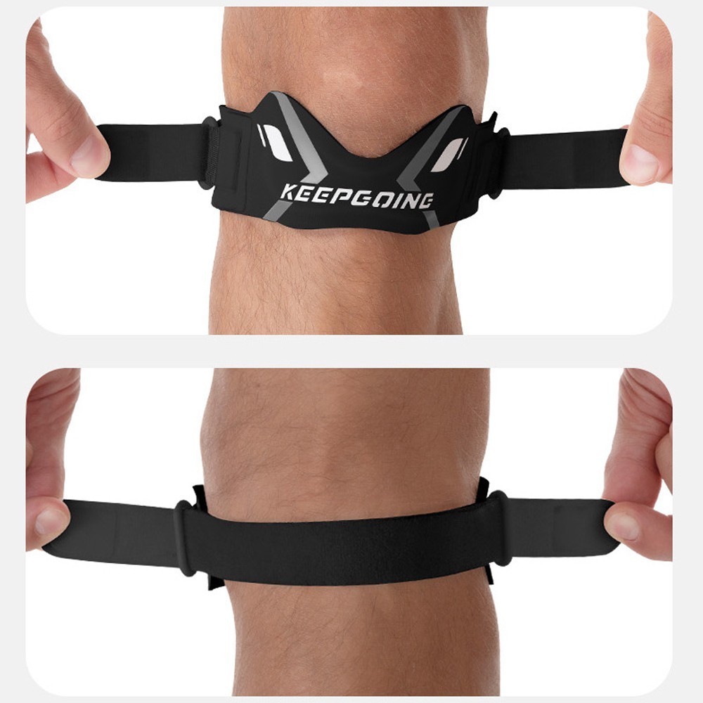 1Pc Adjustable Patella Knee Strap Pain Relief Support Brace for Sports Workout
