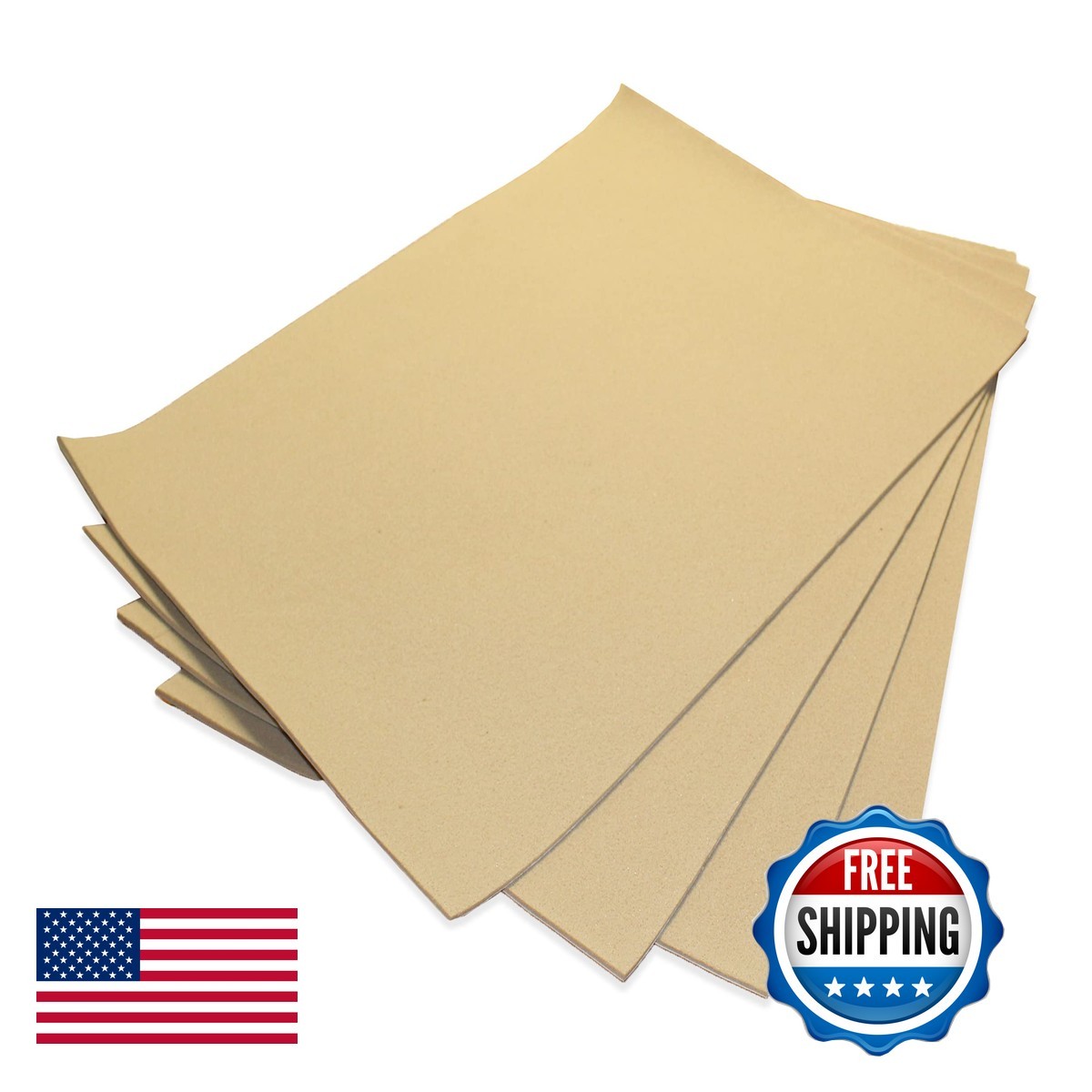 Rehabilitation Advantage Polycushion Foam Padding 1/8 x 18 x 24, Set of 4