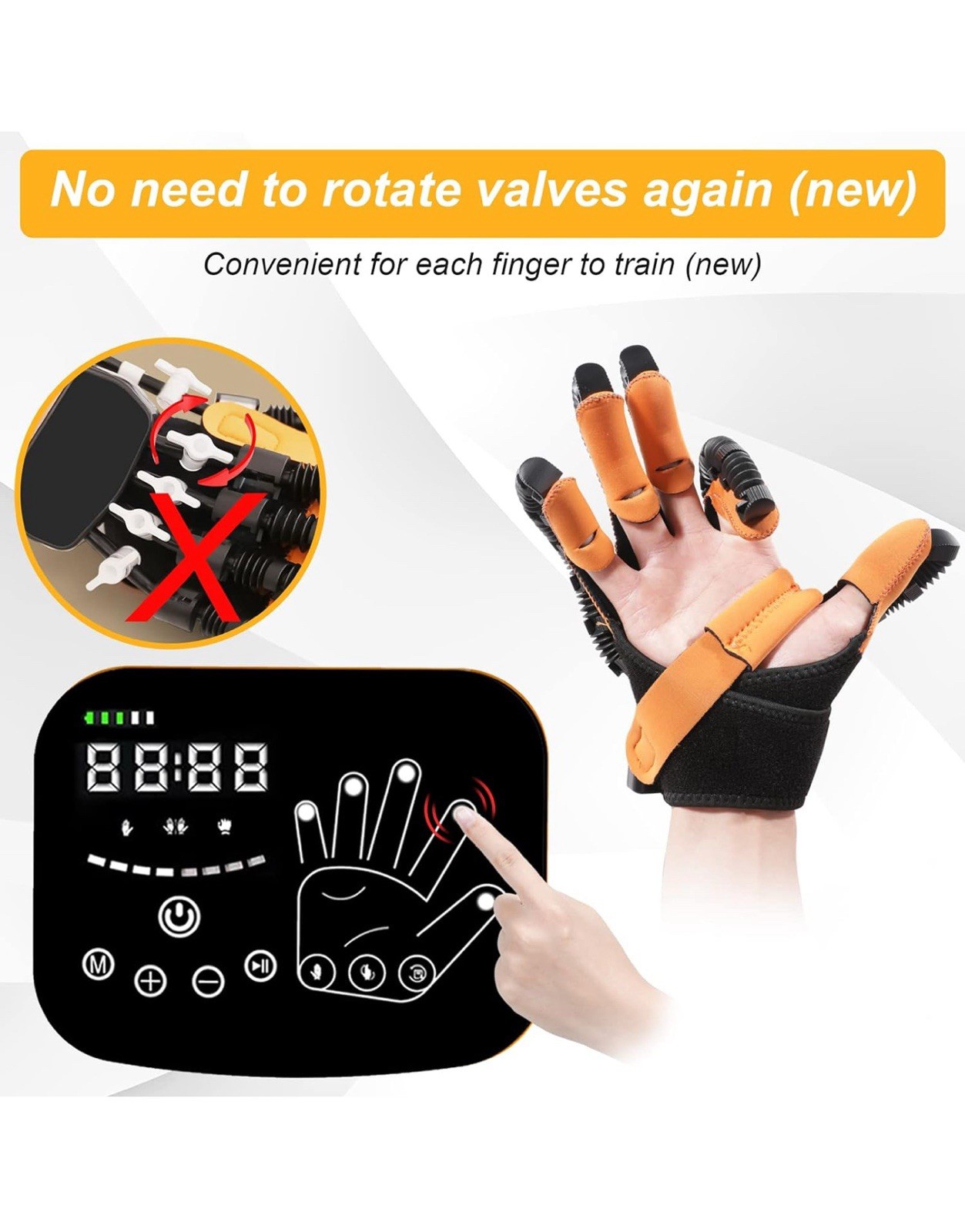 Upgraded Rehabilitation Robotic Gloves for Hempiplegia Stroke Paralysis Arthriti