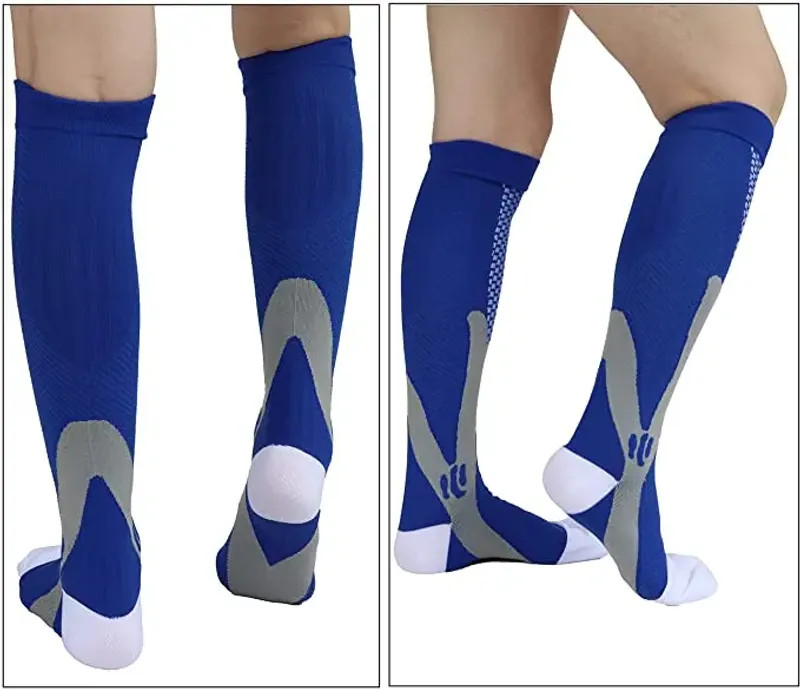 Running Men Women Compression Socks For Football Anti Fatigue Pain Relief 20-30