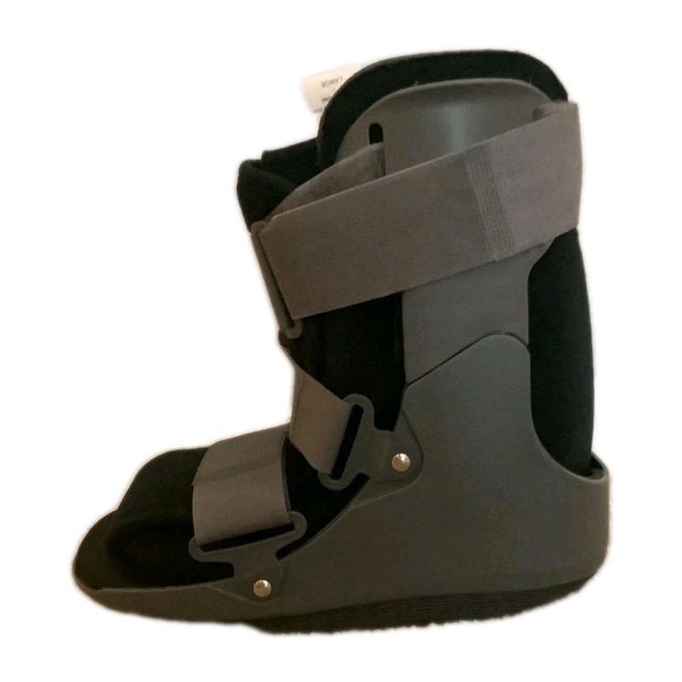 ExoArmor Superlight Air Walker Boot Short Rise Size Large Grey Recovery