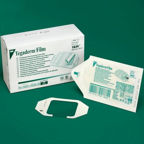 3M Tegaderm Transparent Dressing – Original Frame Style4″ x 10″