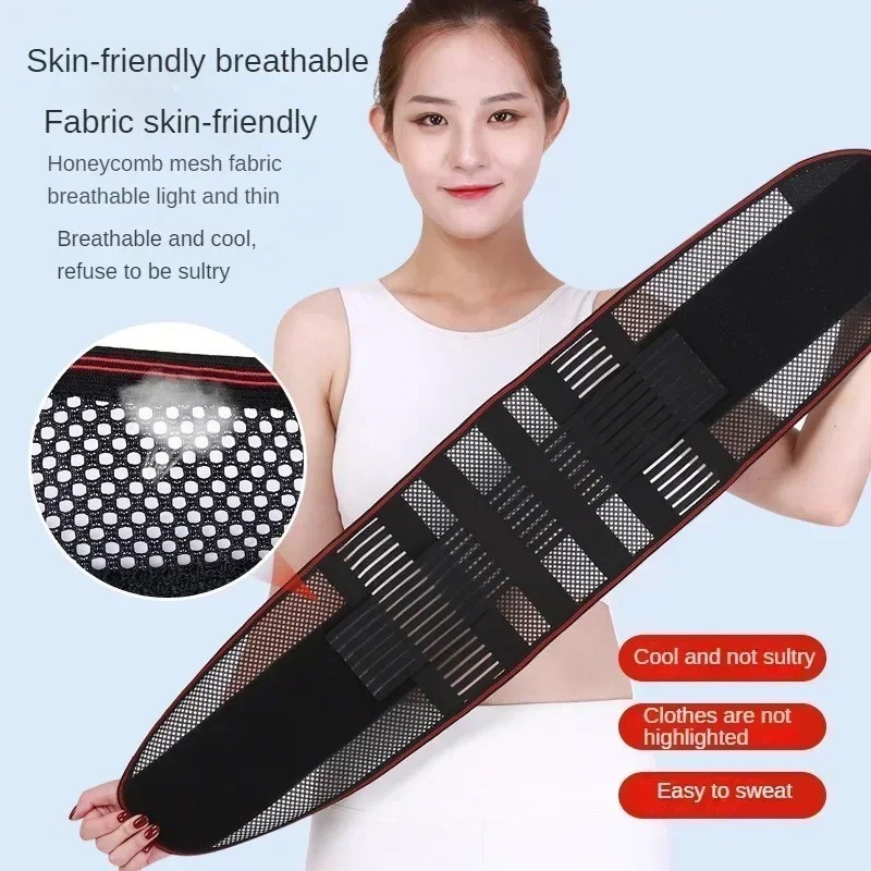 Men & Women Lower Back Support Waist Brace Lumbar Belt Corset Back Protector US