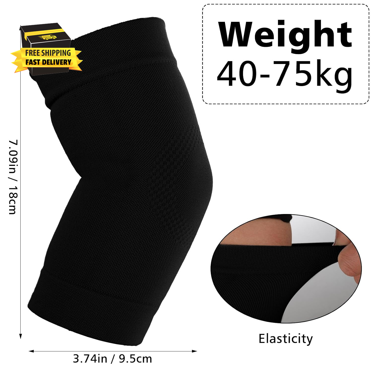 Elbow Compression Sleeve, 1 Pairs Arm Support Elbow Sleeves, Tennis Elbow Compre