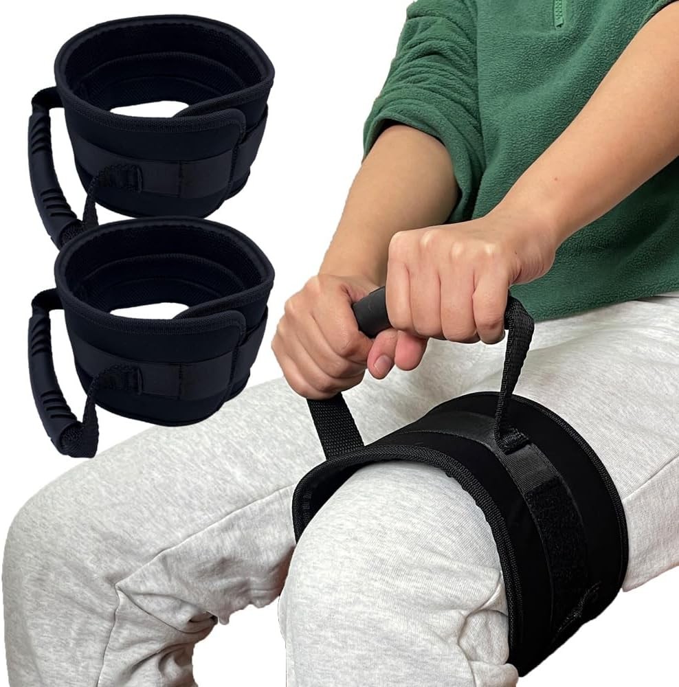 Thigh Lifter Strap Leg Lifting Strap Pull Up Assistance Belt Foot Transfer Aid
