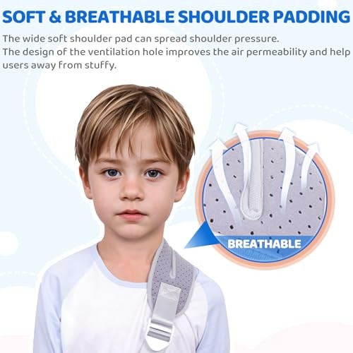 Arm Sling for Kids, Arm Brace with Support Plate, Arm Support Sling Small