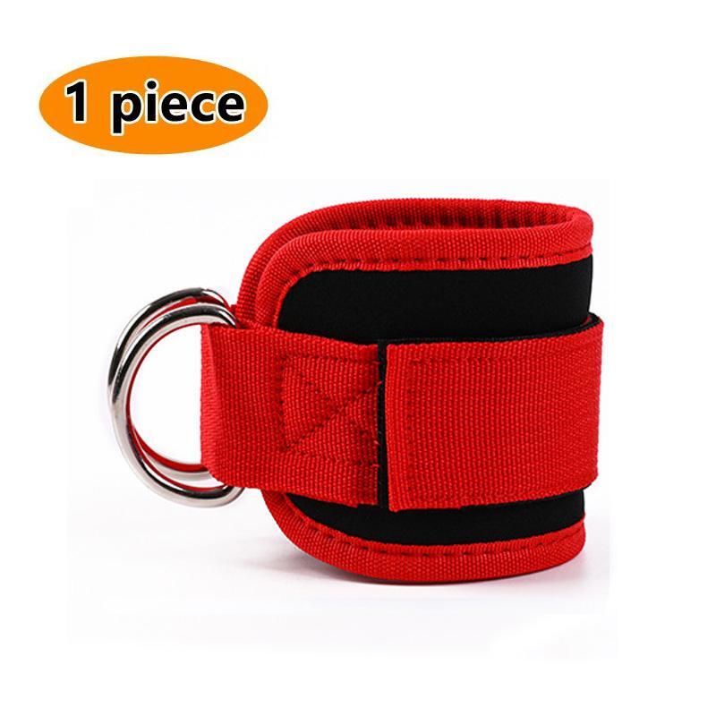 Double D-ring Ankle Straps – Gym Support for Glutes, Legs & Strength Training