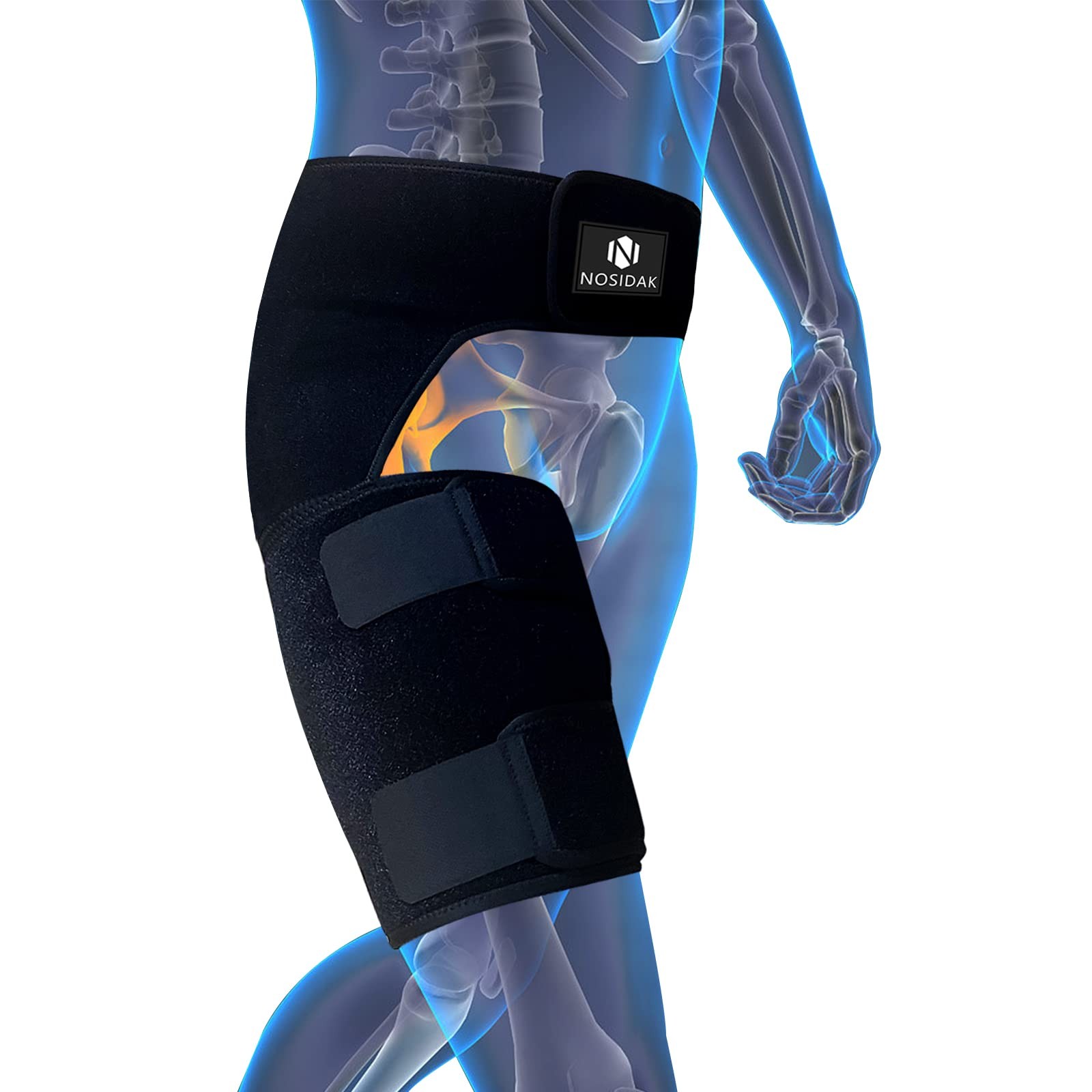 Hip Brace for Sciatica Pain Hamstring Compression Sleeve Groin Brace SI Belt …
