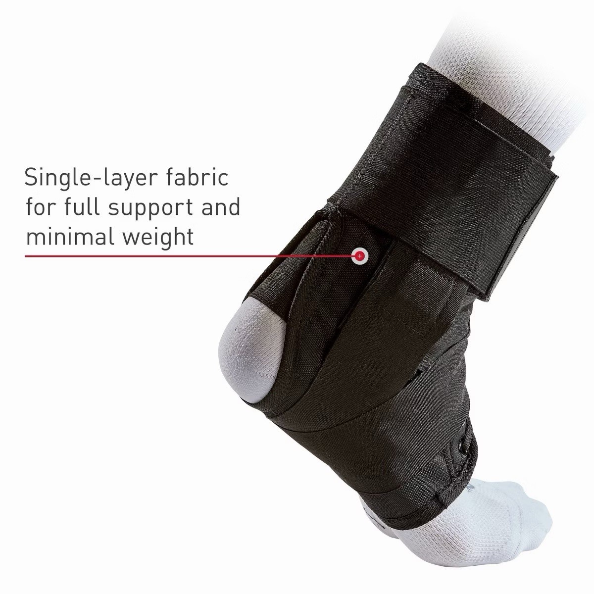 McDavid Sport Ankle Brace Black Size S Adjustable Support Stabilizing Brace
